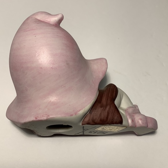 VTG Homco Pixie Elves Whimsical Bisque Figurines Colorful Set Of 3 Pixie Elves - Picture 6 of 16